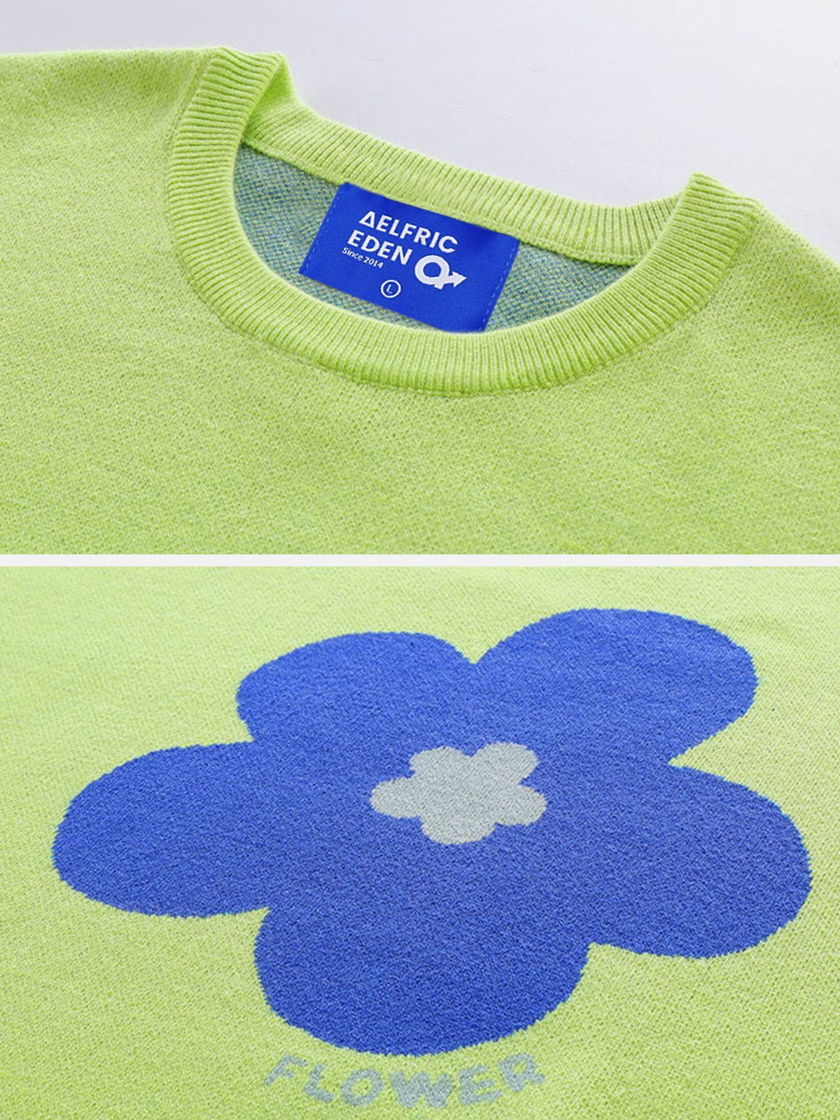 Aelfric Eden Flower Pattern Sweater sold by Aelfric Eden product image thumbnail 4