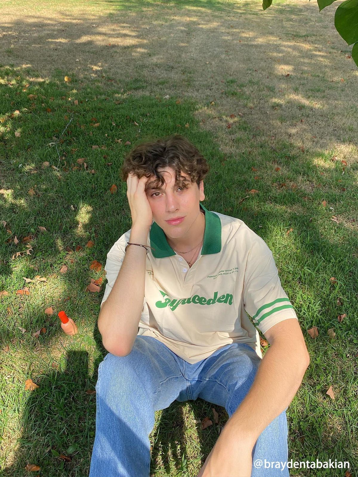 Aelfric Eden Solid Color Vintage Polo Tee sold by Aelfric Eden product image thumbnail 4