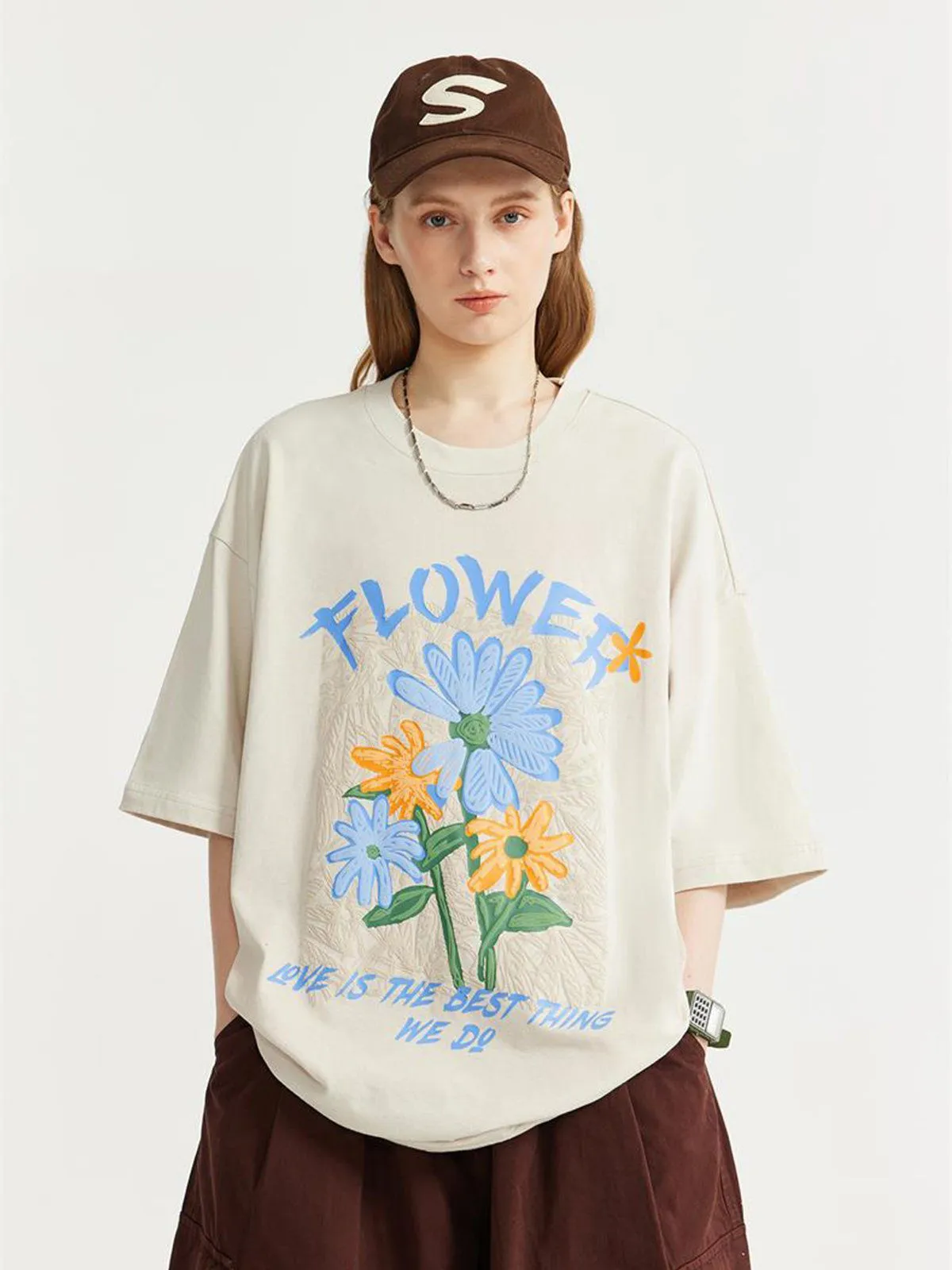 Aelfric Eden Daisy Print Tee sold by Aelfric Eden product image thumbnail 3