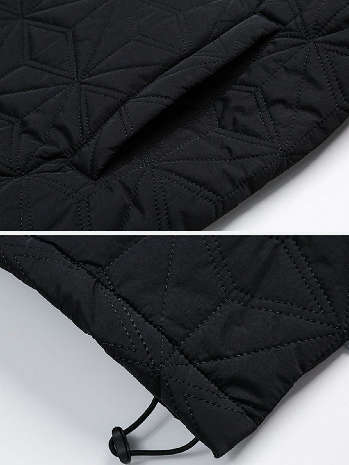 Aelfric Eden Embroidery Rhomboid Winter Coat sold by Aelfric Eden product image thumbnail 4