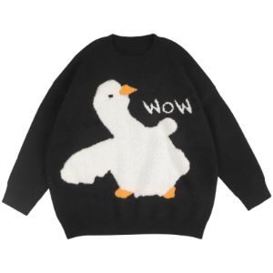 Aelfric Eden Cartoon Goose Knit Sweater sold by Aelfric Eden