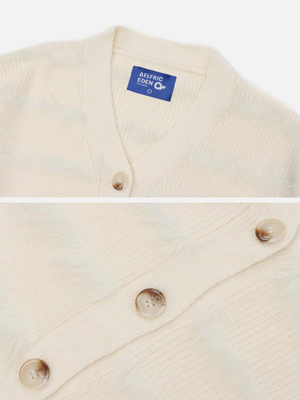 Stripes Fringe Cardigan sold by Aelfric Eden product image thumbnail 4