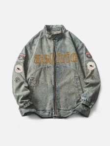 Aelfric Eden Vintage Racing Denim Jacket sold by Aelfric Eden