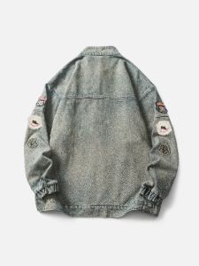 Aelfric Eden Vintage Racing Denim Jacket sold by Aelfric Eden