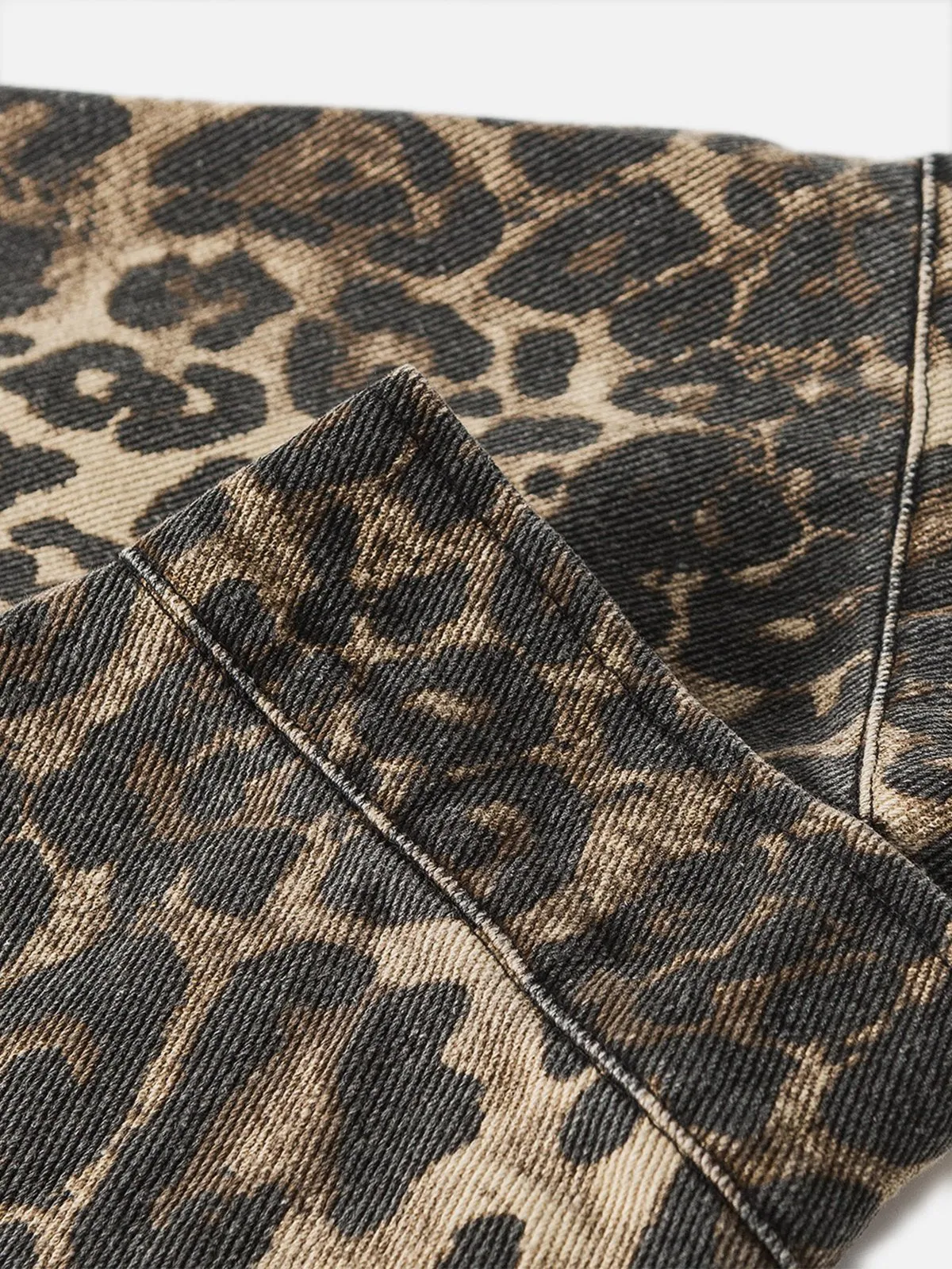 Aelfric Eden Distressed Leopard Jacket sold by Aelfric Eden product image thumbnail 5