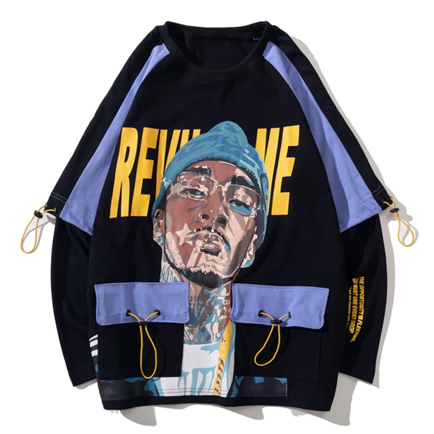 AE MENS COTTON HARAJUKU HOODIE sold by Aelfric Eden product image thumbnail 5