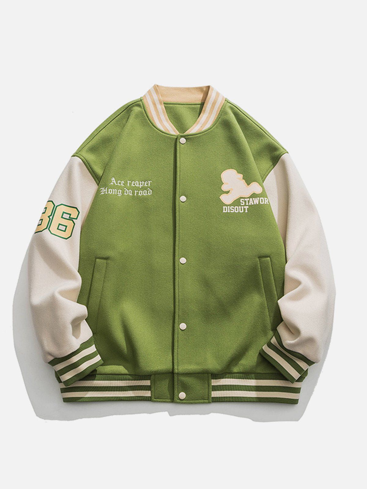 Aelfric Eden Vintage Patchwork Jacket sold by Aelfric Eden product image thumbnail 2