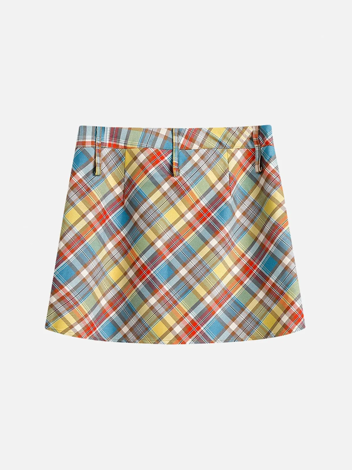Aelfric Eden Colorful Plaid Skirt sold by Aelfric Eden product image thumbnail 2