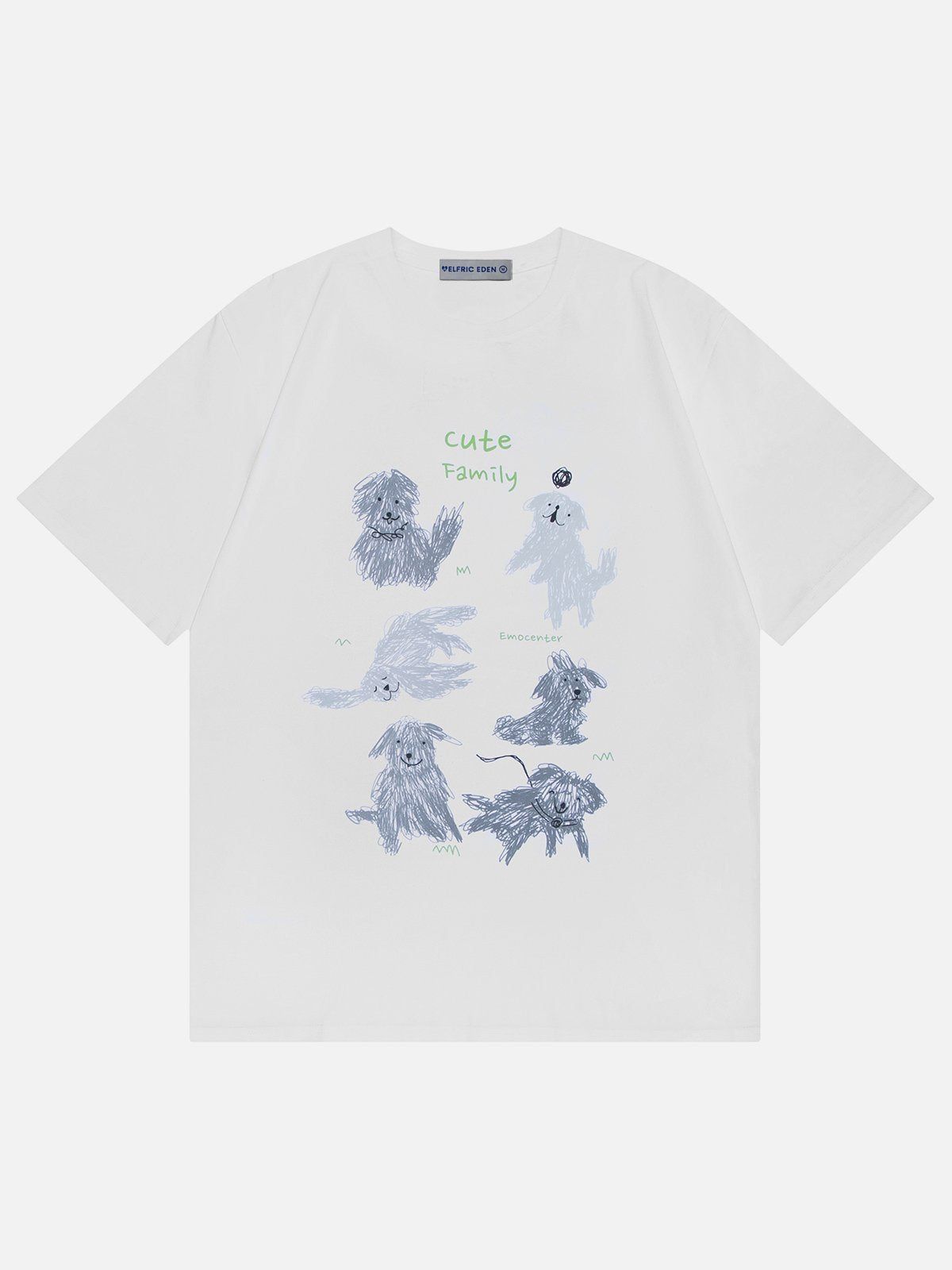 Aelfric Eden Graffiti Dog Print Tee sold by Aelfric Eden product image thumbnail 2