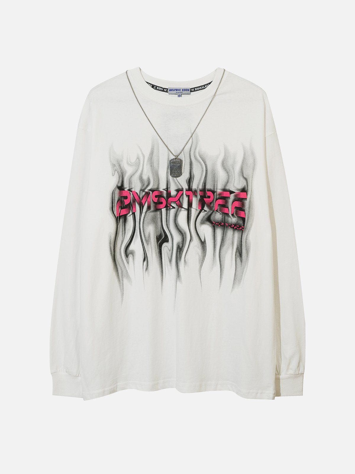 Aelfric Eden Necklace Flame Print Sweatshirt sold by Aelfric Eden