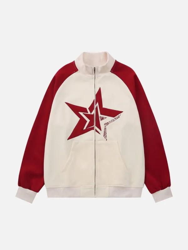 Aelfric Eden Embroidery Incomplete Star Jacket sold by Aelfric Eden