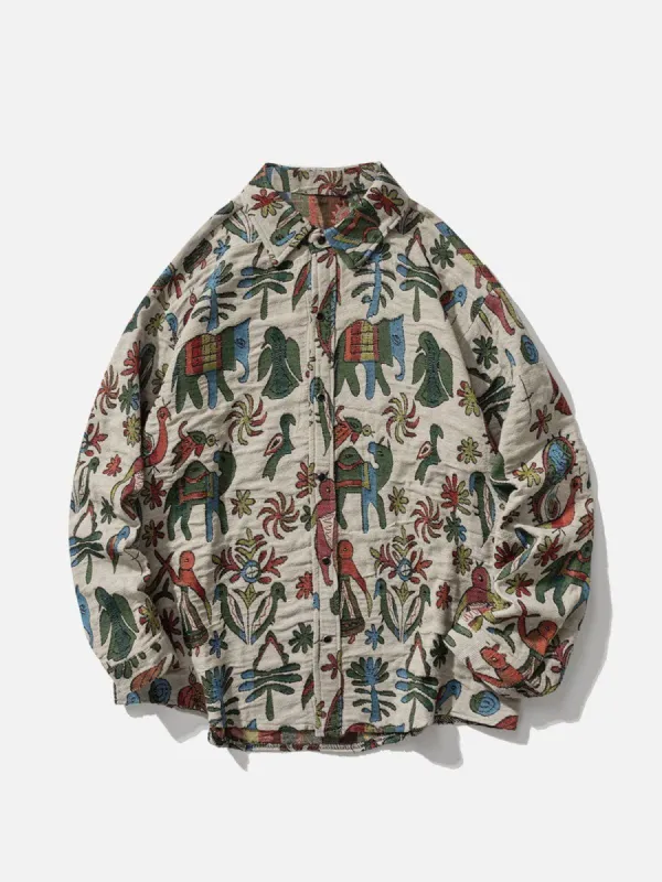 Aelfric Eden Vintage Floral Print Jacket sold by Aelfric Eden