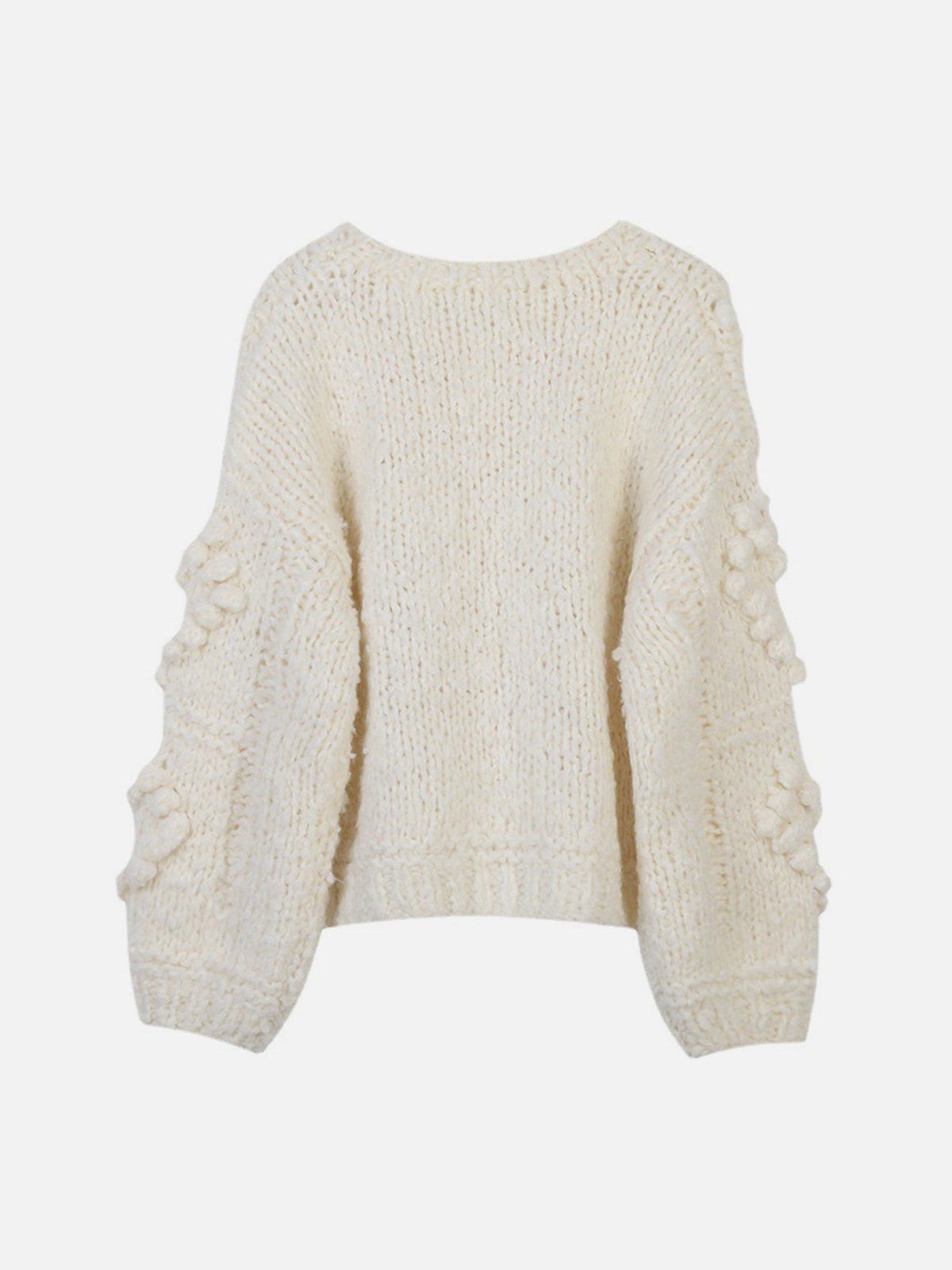 3D Heart-Shape Manual Knit Sweater sold by Aelfric Eden product image thumbnail 2