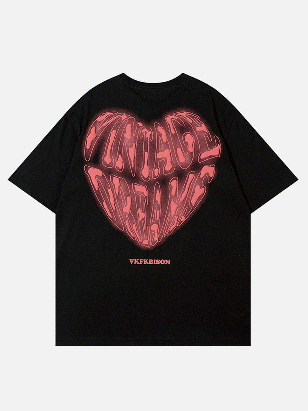 Aelfric Eden Letter Heart Elements Print Tee sold by Aelfric Eden product image thumbnail 2