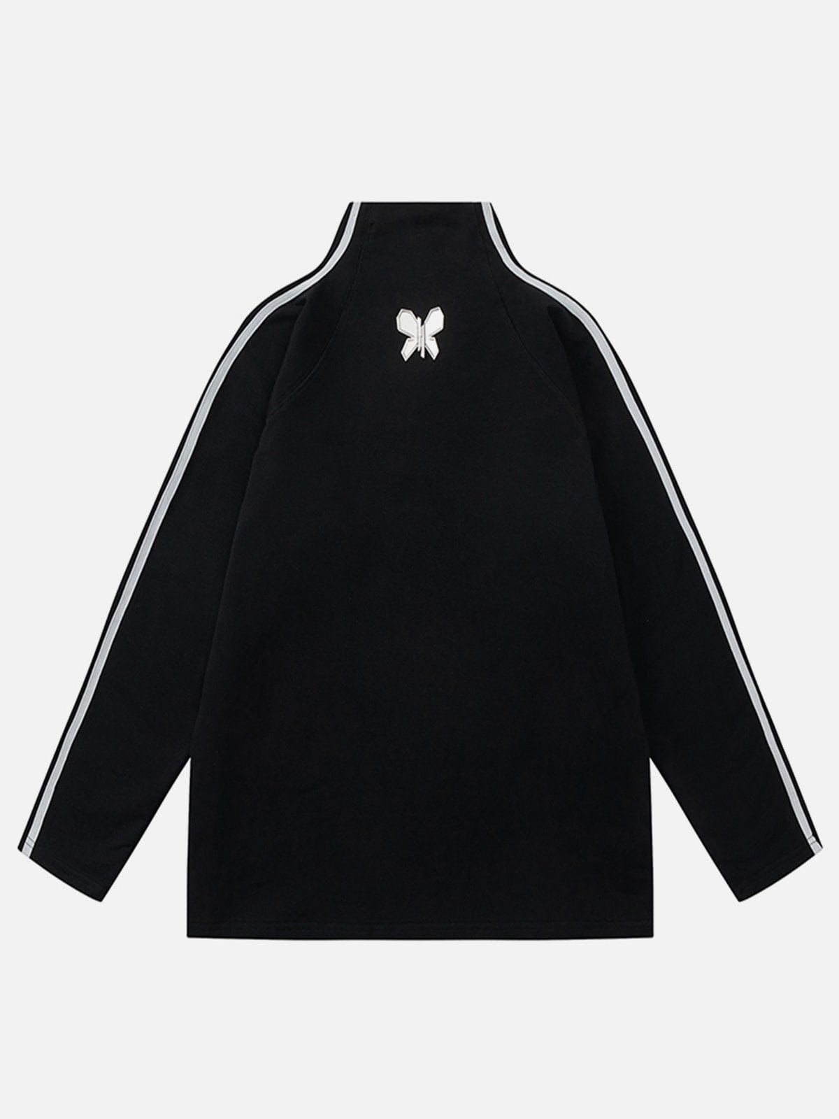 Stripe Butterfly Sweatshirt sold by Aelfric Eden