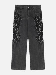 Aelfric Eden Tie Dye Straight Jeans sold by Aelfric Eden