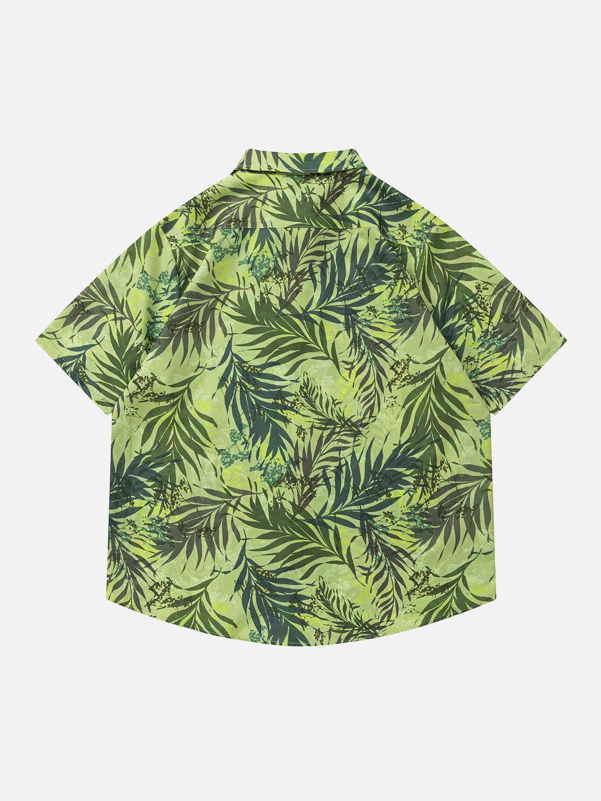 Aelfric Eden "Botanical Bliss" Foliage Print Short Sleeve Shirts sold by Aelfric Eden product image thumbnail 2