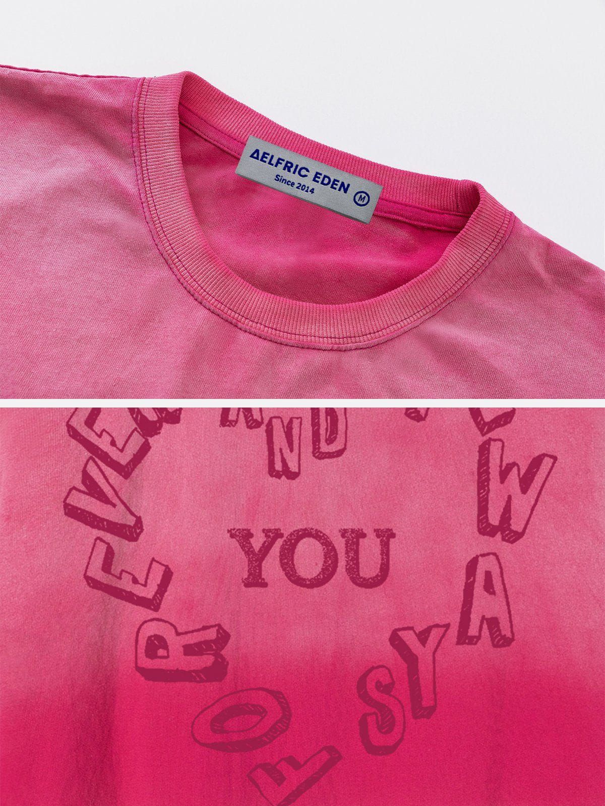 Aelfric Eden Heart Shaped Letters Tee sold by Aelfric Eden product image thumbnail 4