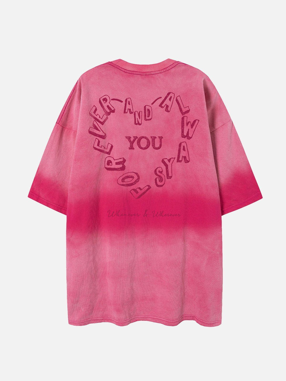 Aelfric Eden Heart Shaped Letters Tee sold by Aelfric Eden