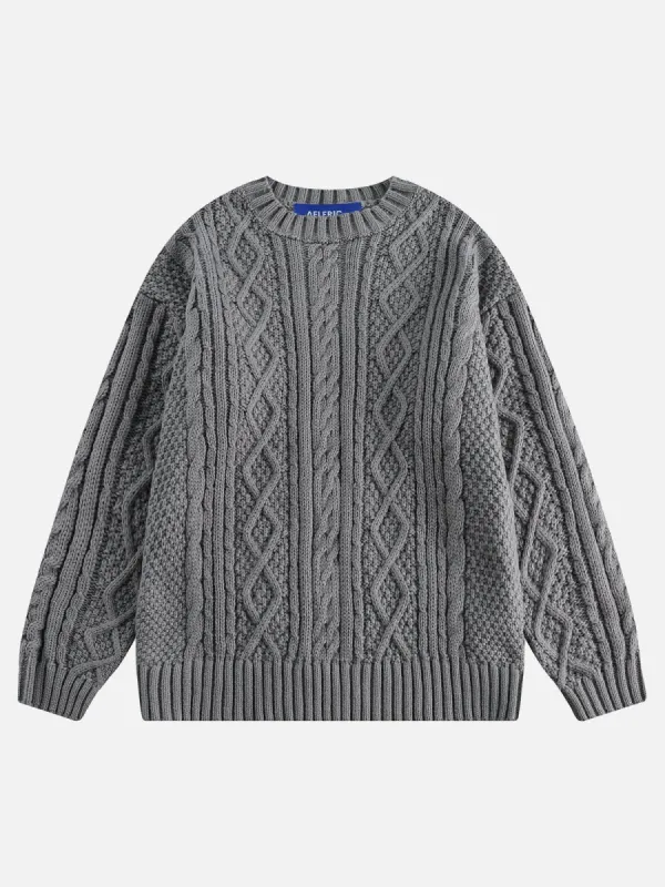 Aelfric Eden Knitting Solid Sweater sold by Aelfric Eden
