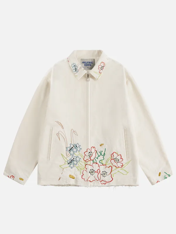 Aelfric Eden Embroidery Floral Jacket sold by Aelfric Eden