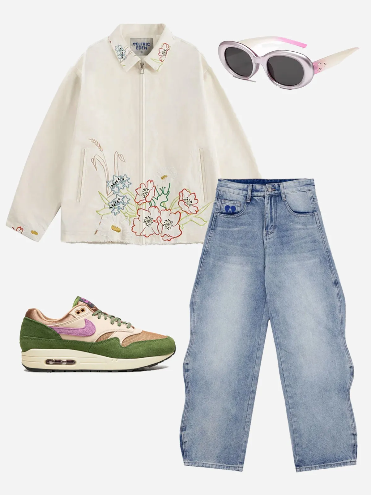 Aelfric Eden Embroidery Floral Jacket sold by Aelfric Eden product image thumbnail 2