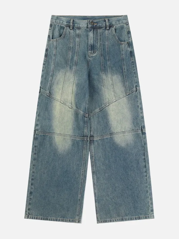 Aelfric Eden Washed Fringe Jeans – Aelfric eden