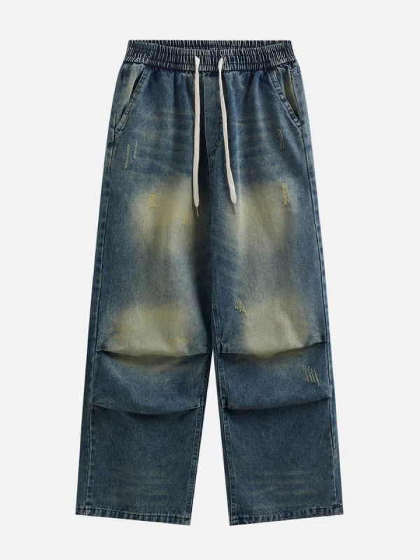 Aelfric Eden Washed Wrinkle Drawstring Jeans sold by Aelfric Eden