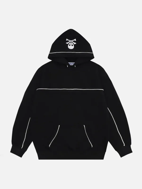 Aelfric Eden Line Skeleton Elements Hoodie sold by Aelfric Eden