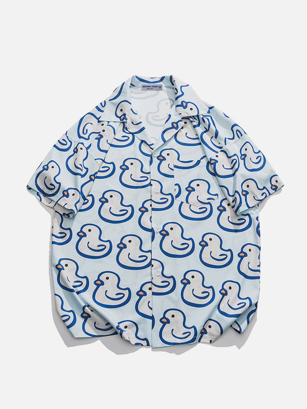 Duck All-Over Print Short Sleeve Shirts sold by Aelfric Eden