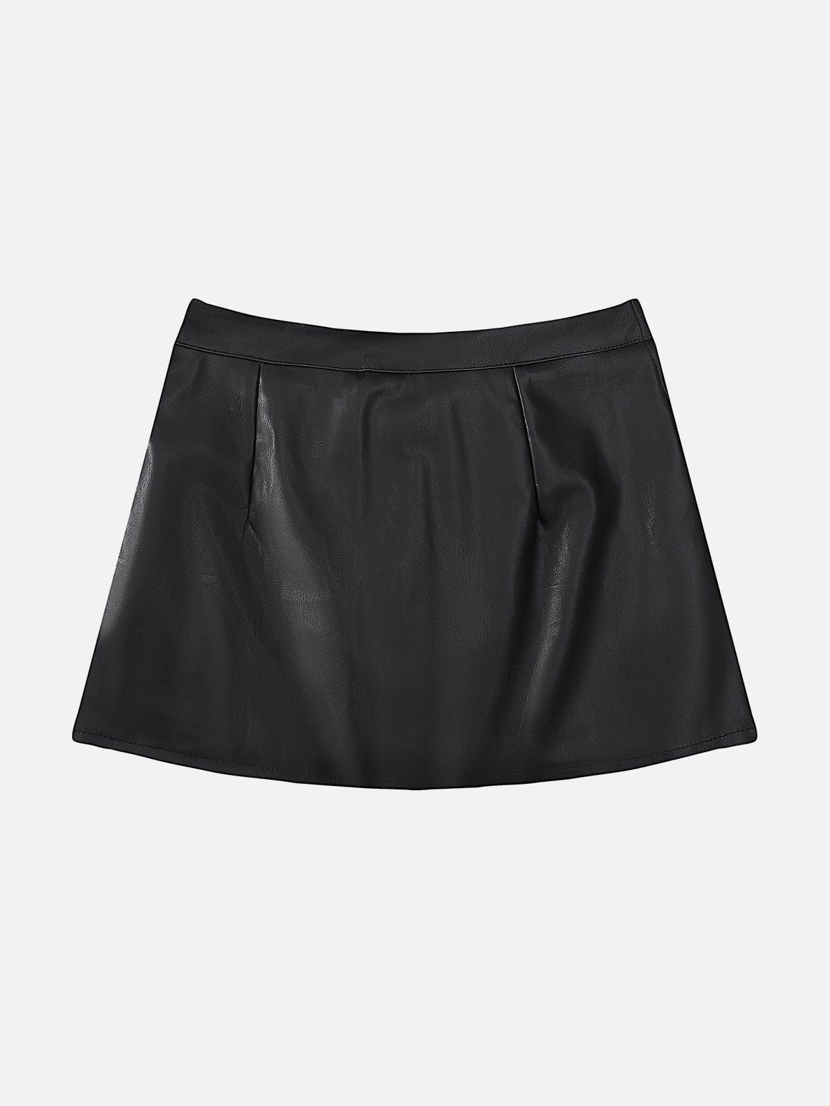 Solid Zip Up Skirt sold by Aelfric Eden product image thumbnail 4