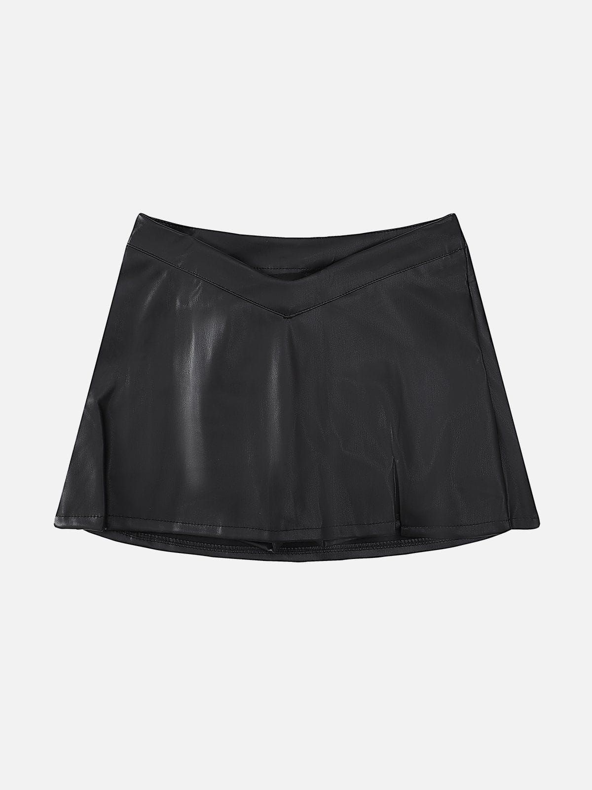 Solid Zip Up Skirt sold by Aelfric Eden