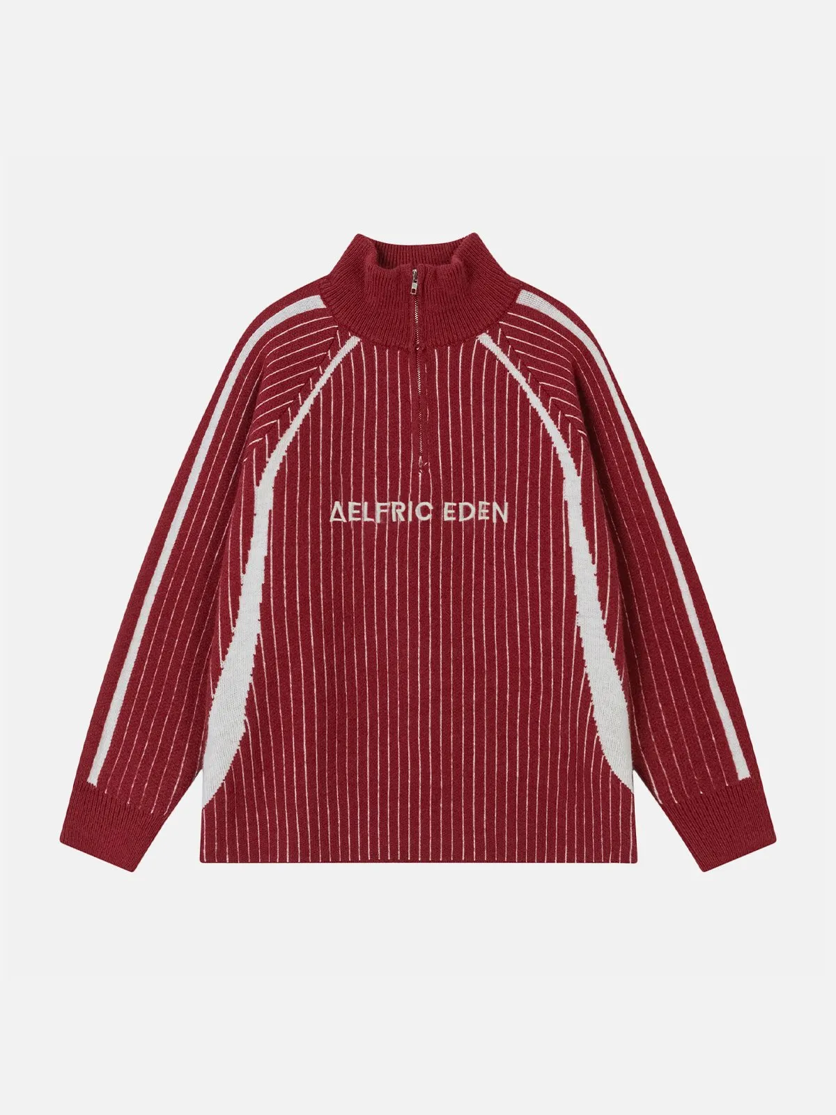 Aelfric Eden Vintage Stripe Half Zip Sweater sold by Aelfric Eden