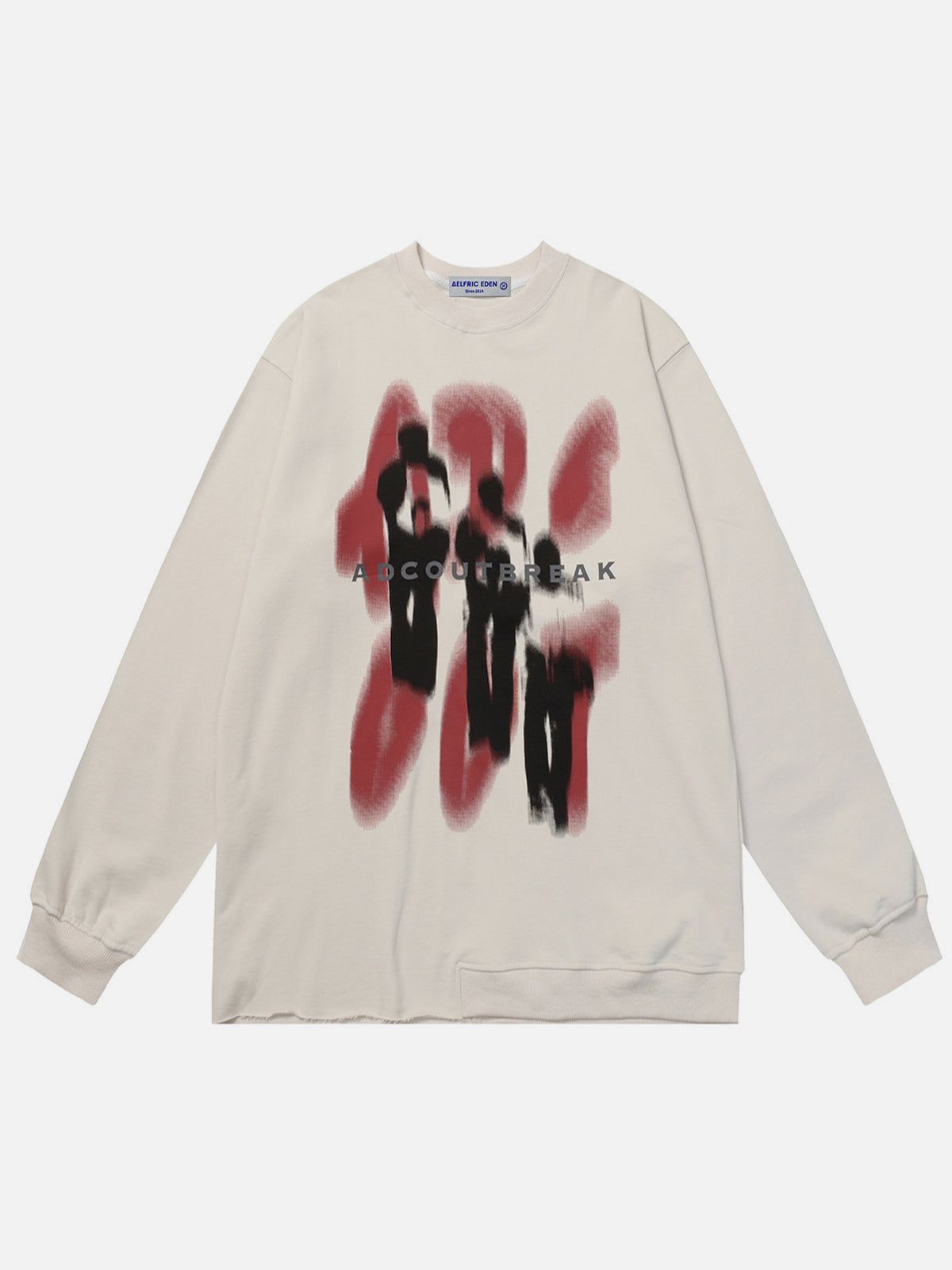 Aelfric Eden Letter Shadow Print Sweatshirt sold by Aelfric Eden