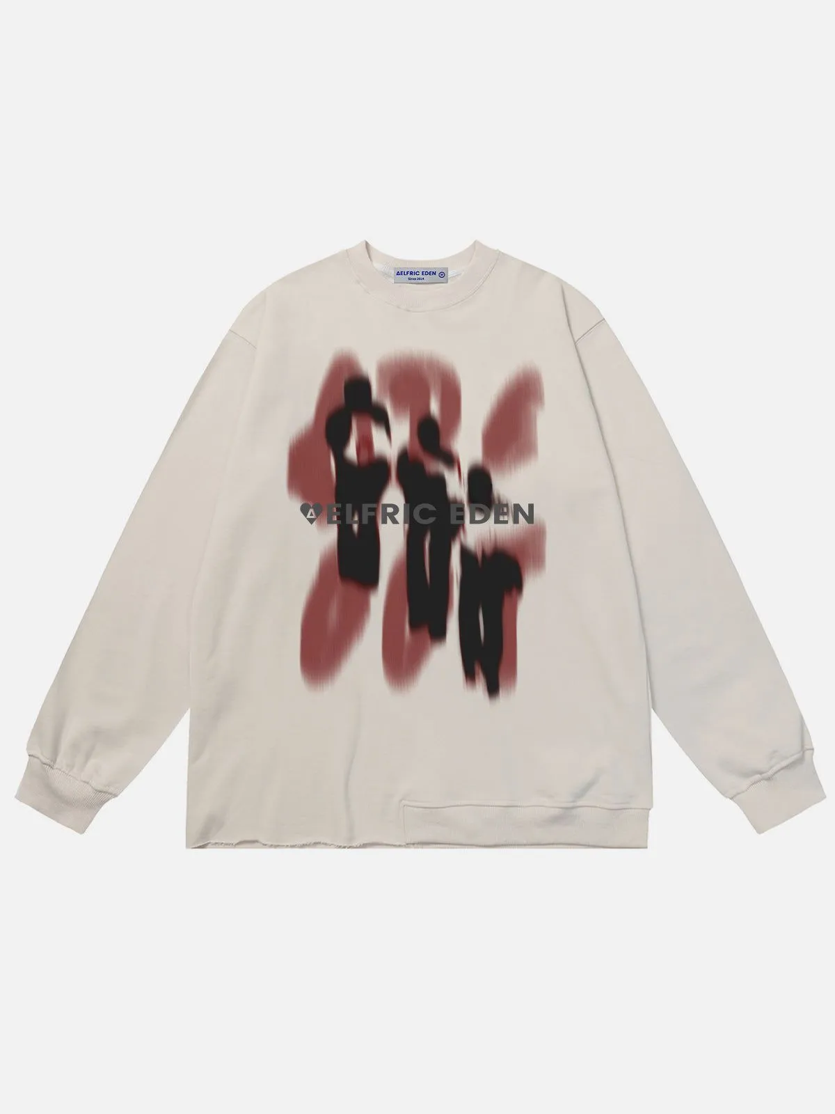 Aelfric Eden Letter Shadow Abstract Graphic Sweatshirt sold by Aelfric Eden product image thumbnail 2