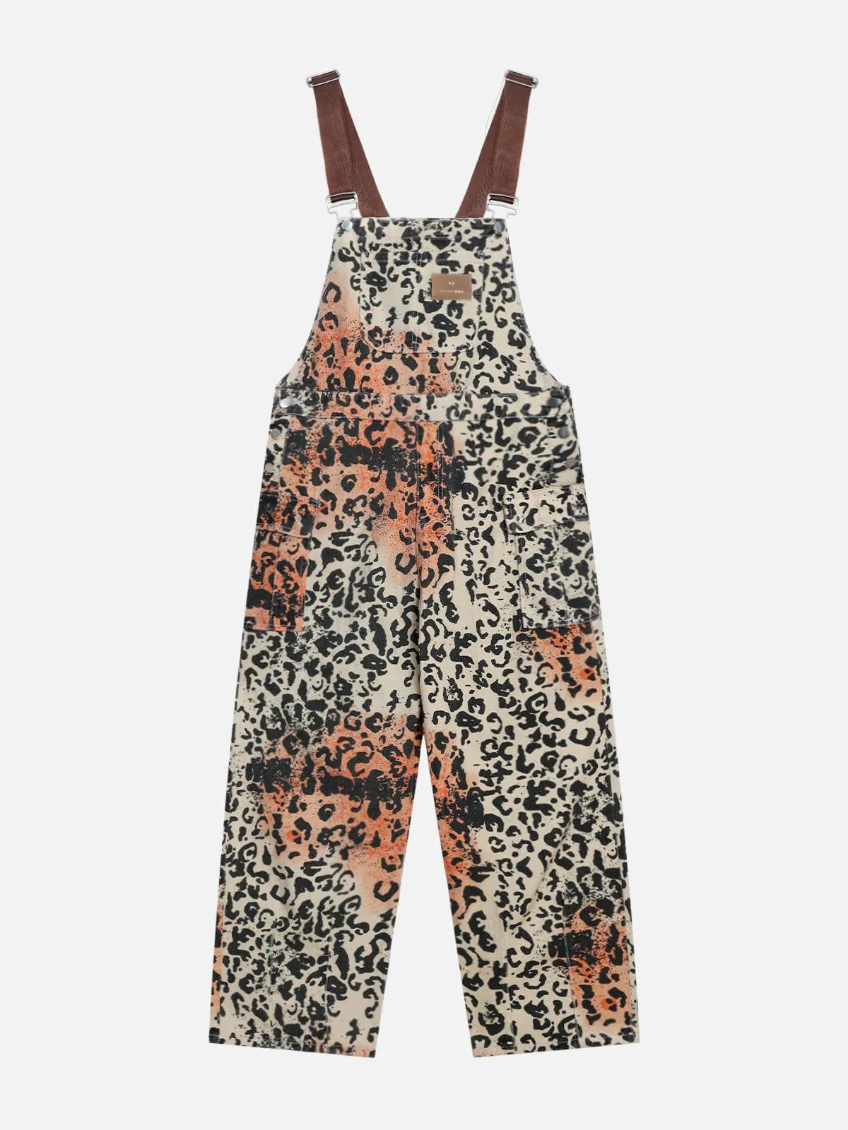 Aelfric Eden Apricot Leopard Overalls sold by Aelfric Eden