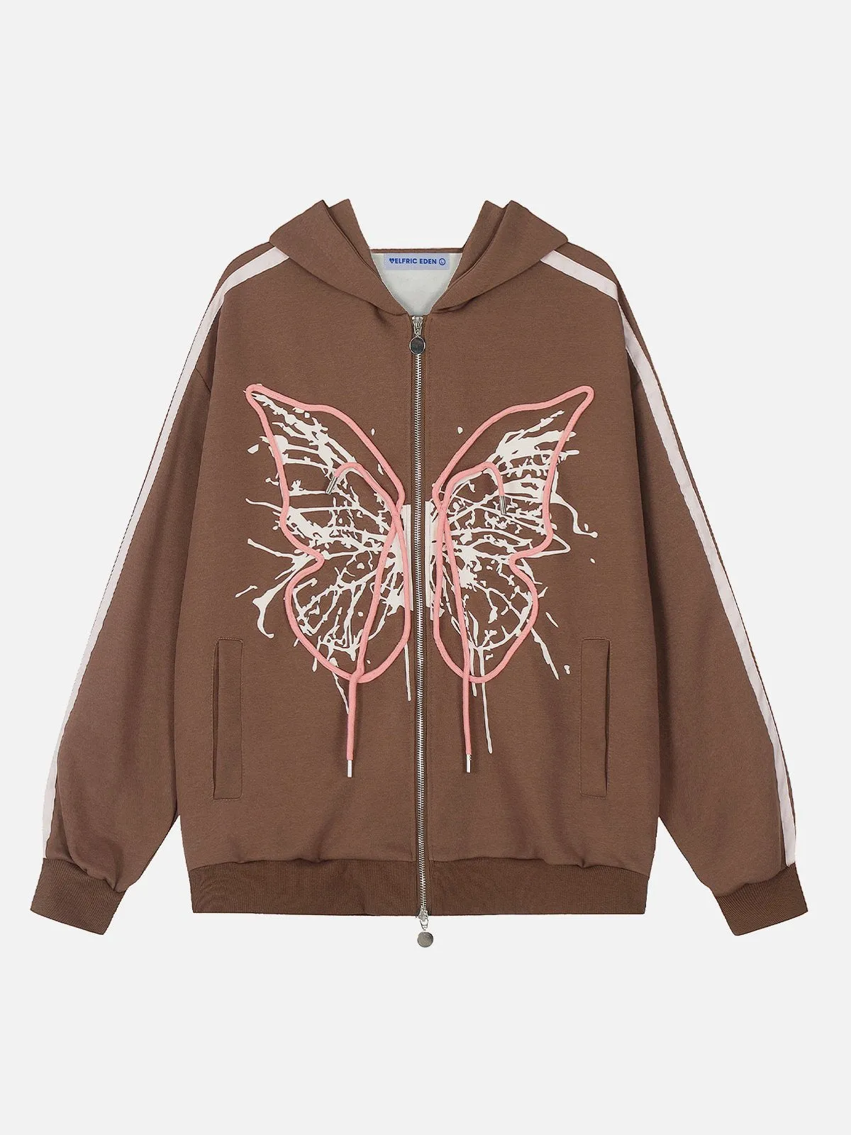 Aelfric Eden Strap Butterfly Zip Up Hoodie sold by Aelfric Eden