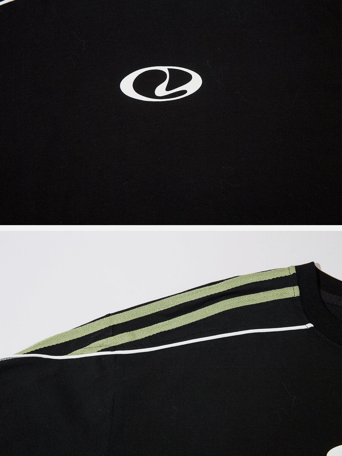 Aelfric Eden Contrast Stripes Sweatshirt sold by Aelfric Eden product image thumbnail 4