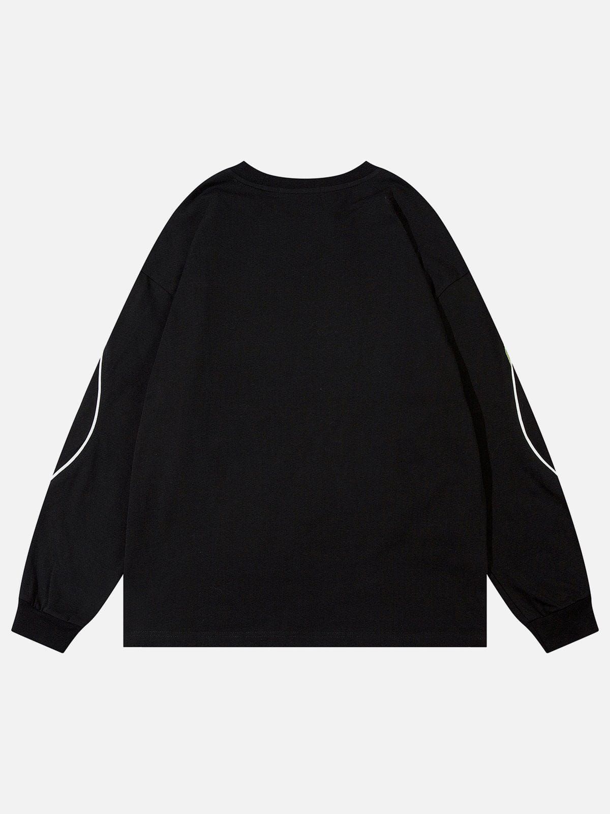 Aelfric Eden Contrast Stripes Sweatshirt sold by Aelfric Eden product image thumbnail 3