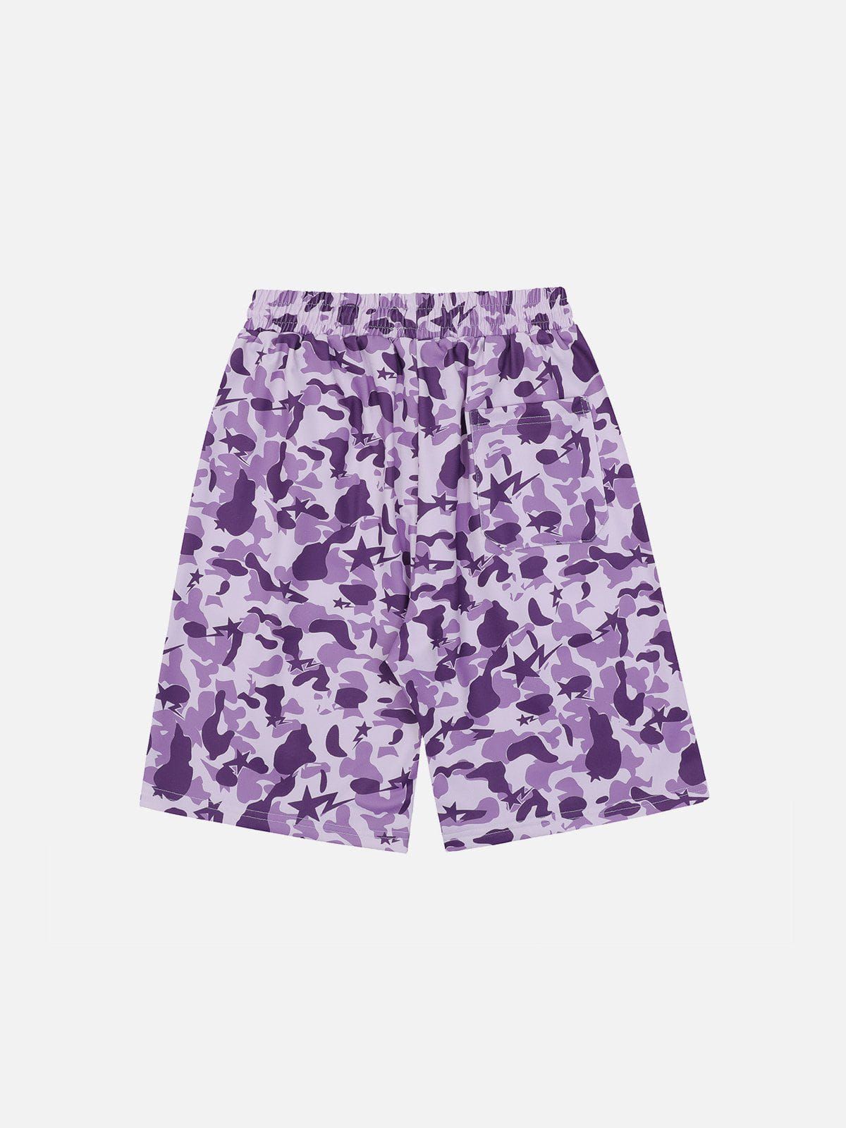 Aelfric Eden Camouflage Star Patchwork Shorts sold by Aelfric Eden product image thumbnail 4