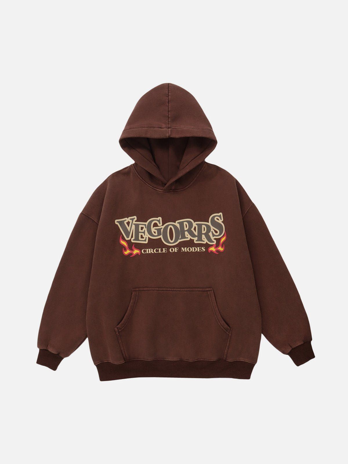 Aelfric Eden Skull Flame Print Hoodie sold by Aelfric Eden product image thumbnail 3