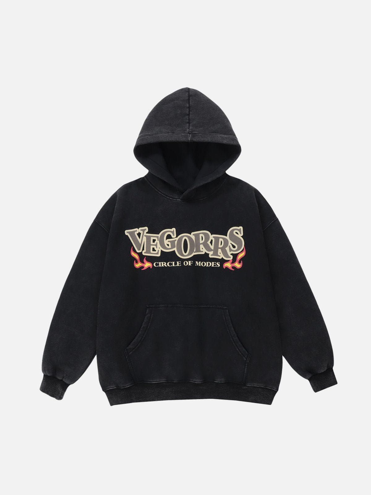 Aelfric Eden Skull Flame Print Hoodie sold by Aelfric Eden