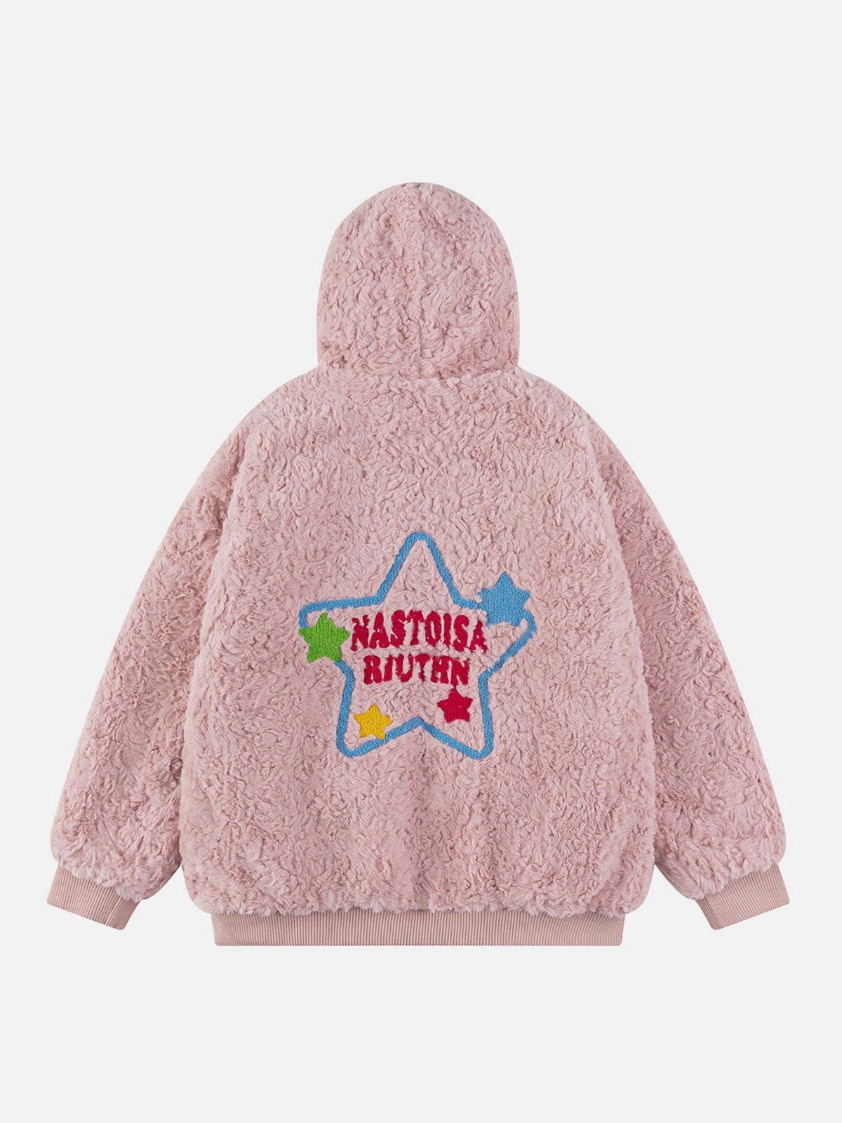 Aelfric Eden Flocking Star Hooded Coat sold by Aelfric Eden product image thumbnail 3