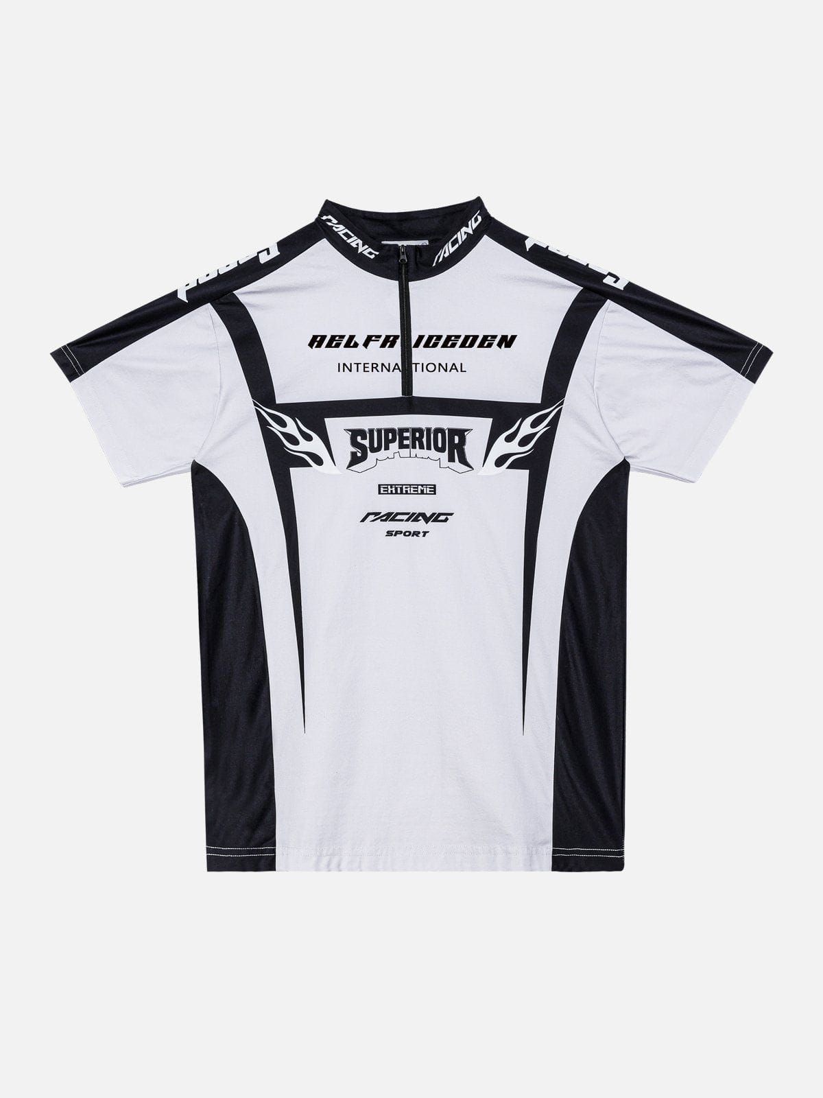 Aelfric Eden Color Blocking Racing Print Tee sold by Aelfric Eden