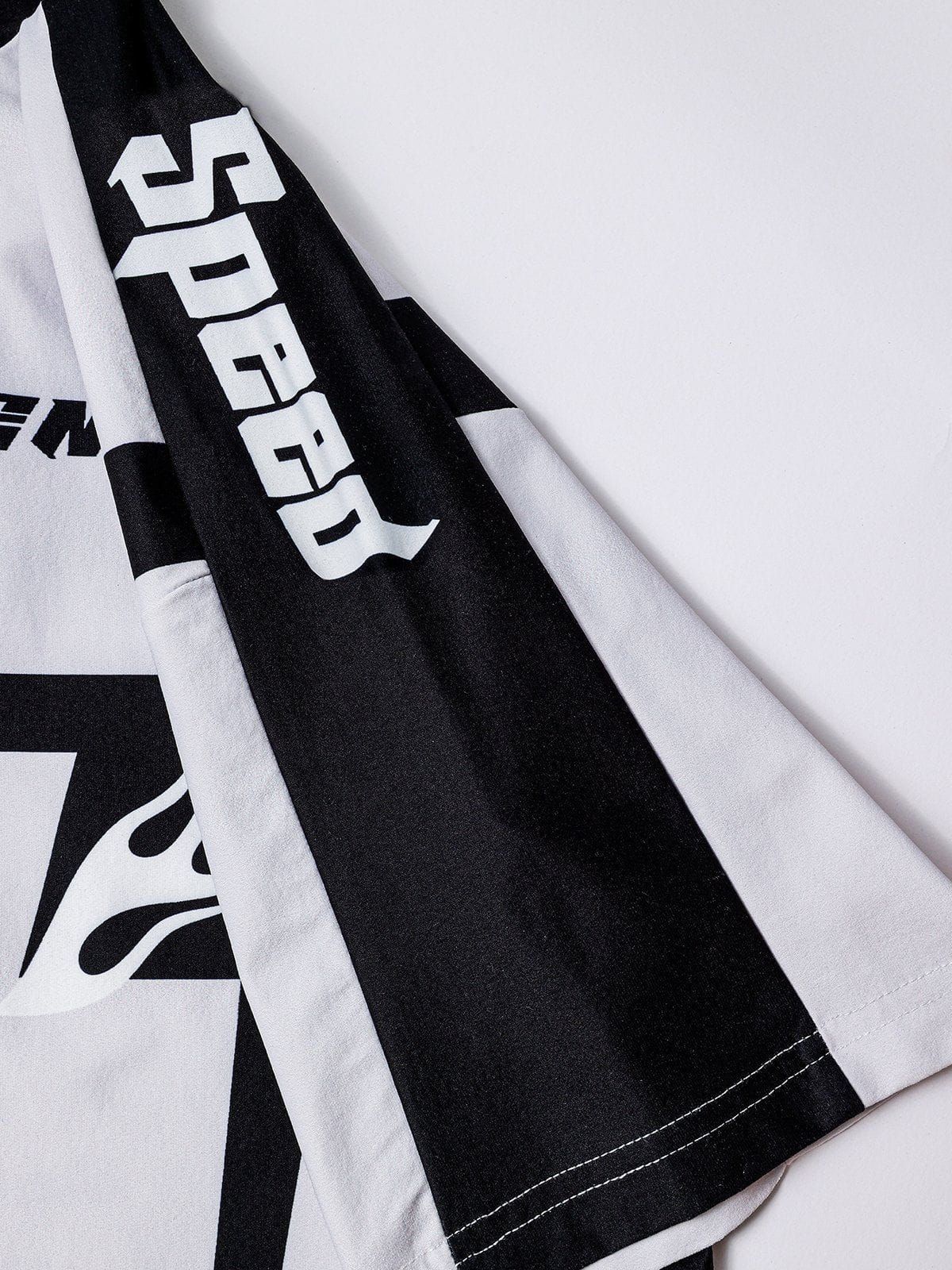 Aelfric Eden Color Blocking Racing Print Tee sold by Aelfric Eden product image thumbnail 5