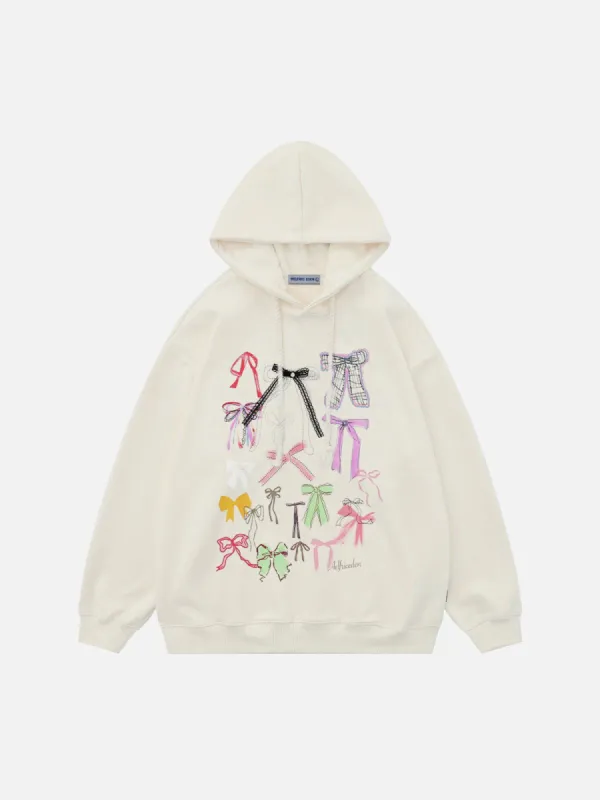 Aelfric Eden Colorful Bow Hoodie sold by Aelfric Eden