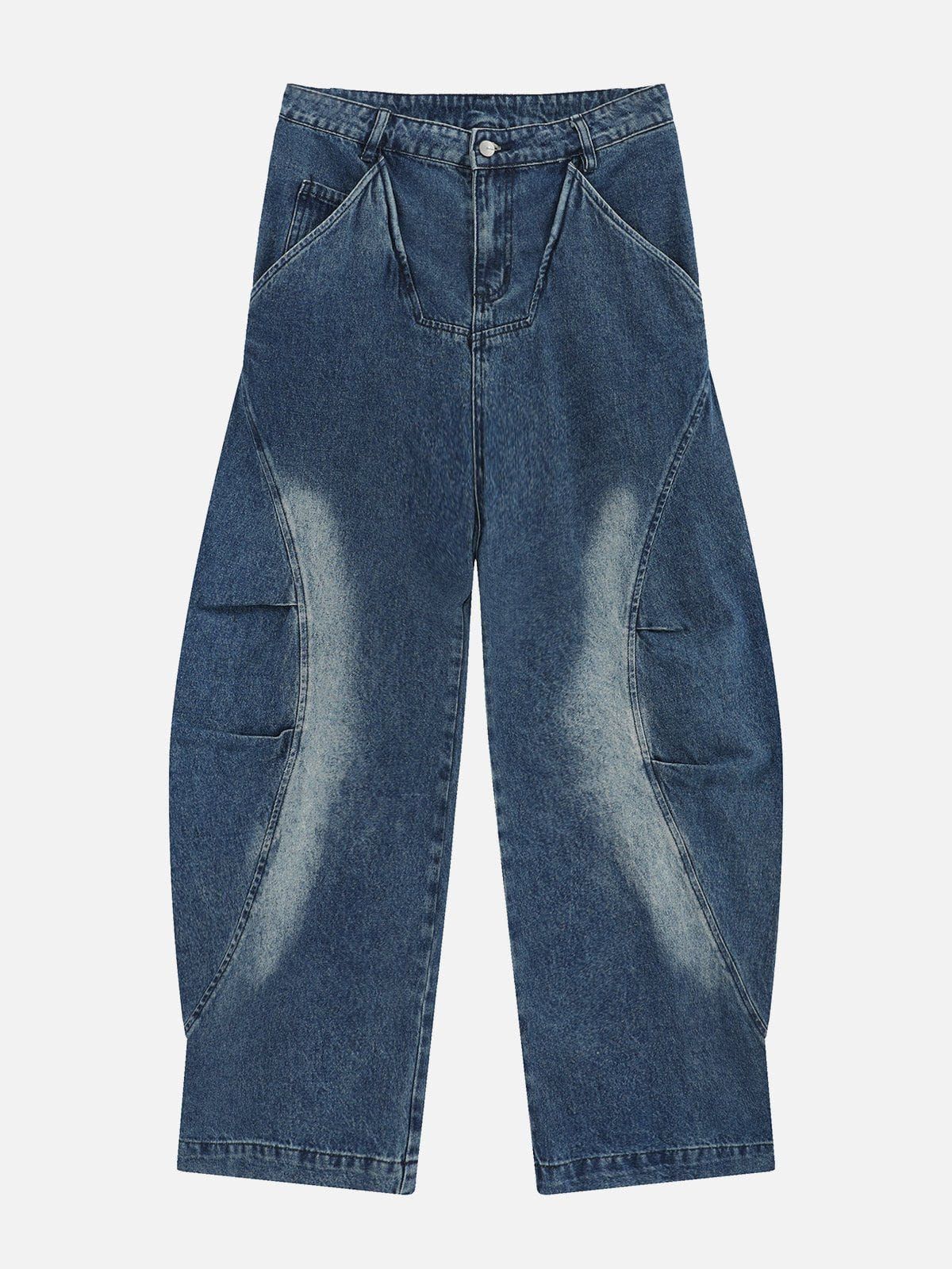 Aelfric Eden Patchwork Wrinkle Jeans sold by Aelfric Eden product image thumbnail 2