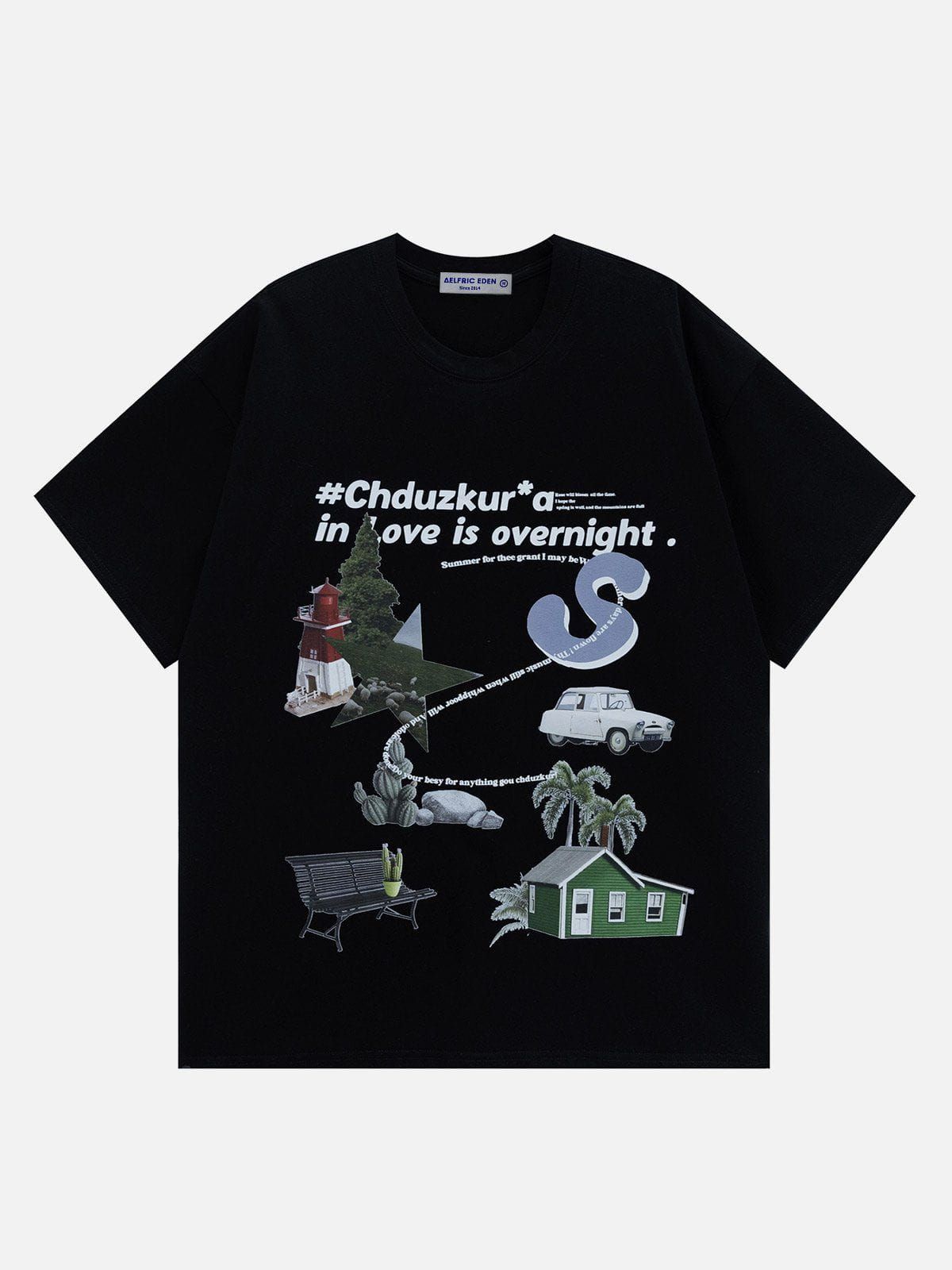 Aelfric Eden Illustrations Print Tee sold by Aelfric Eden product image thumbnail 4