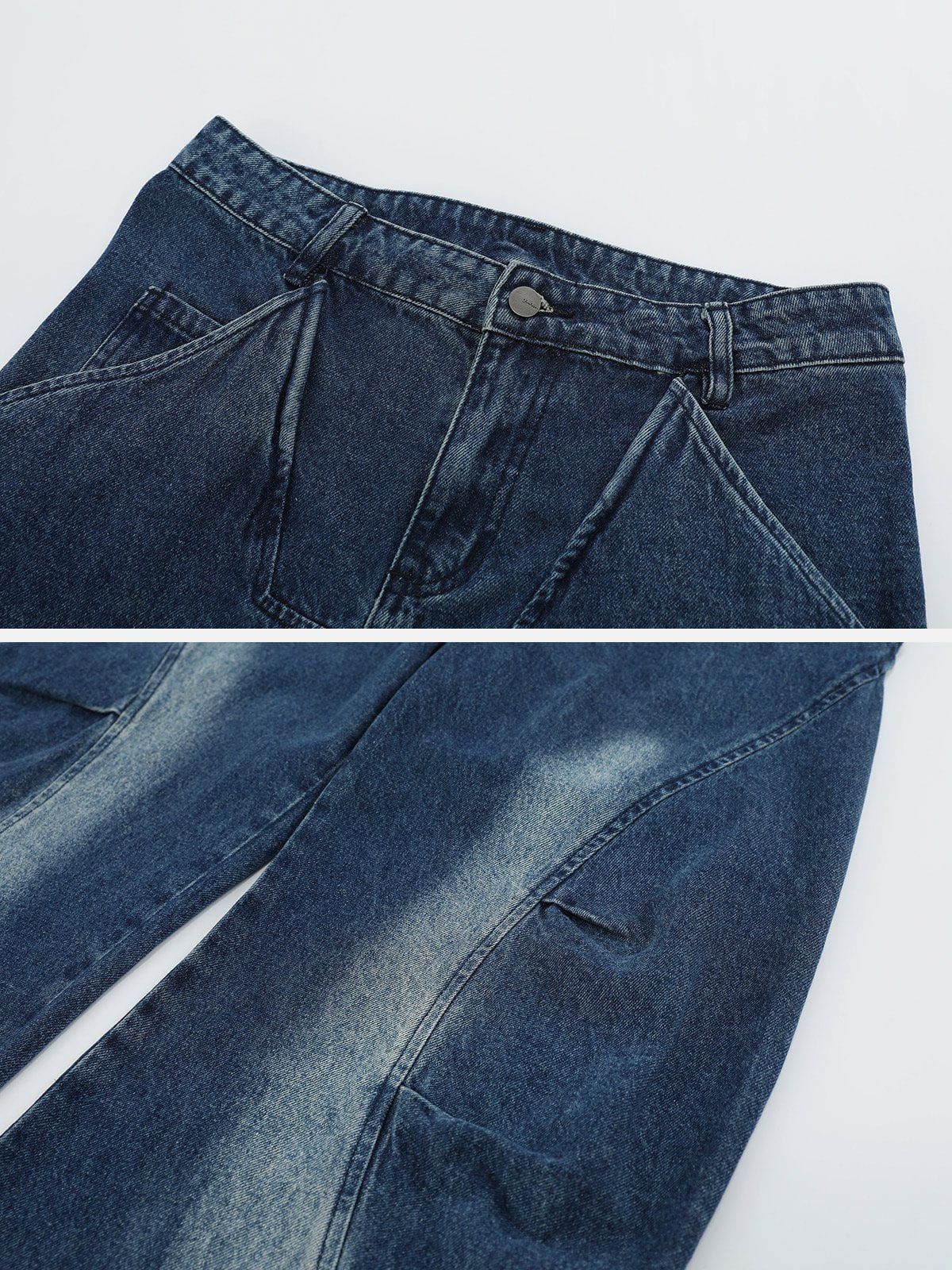 Aelfric Eden Patchwork Wrinkle Jeans sold by Aelfric Eden product image thumbnail 5