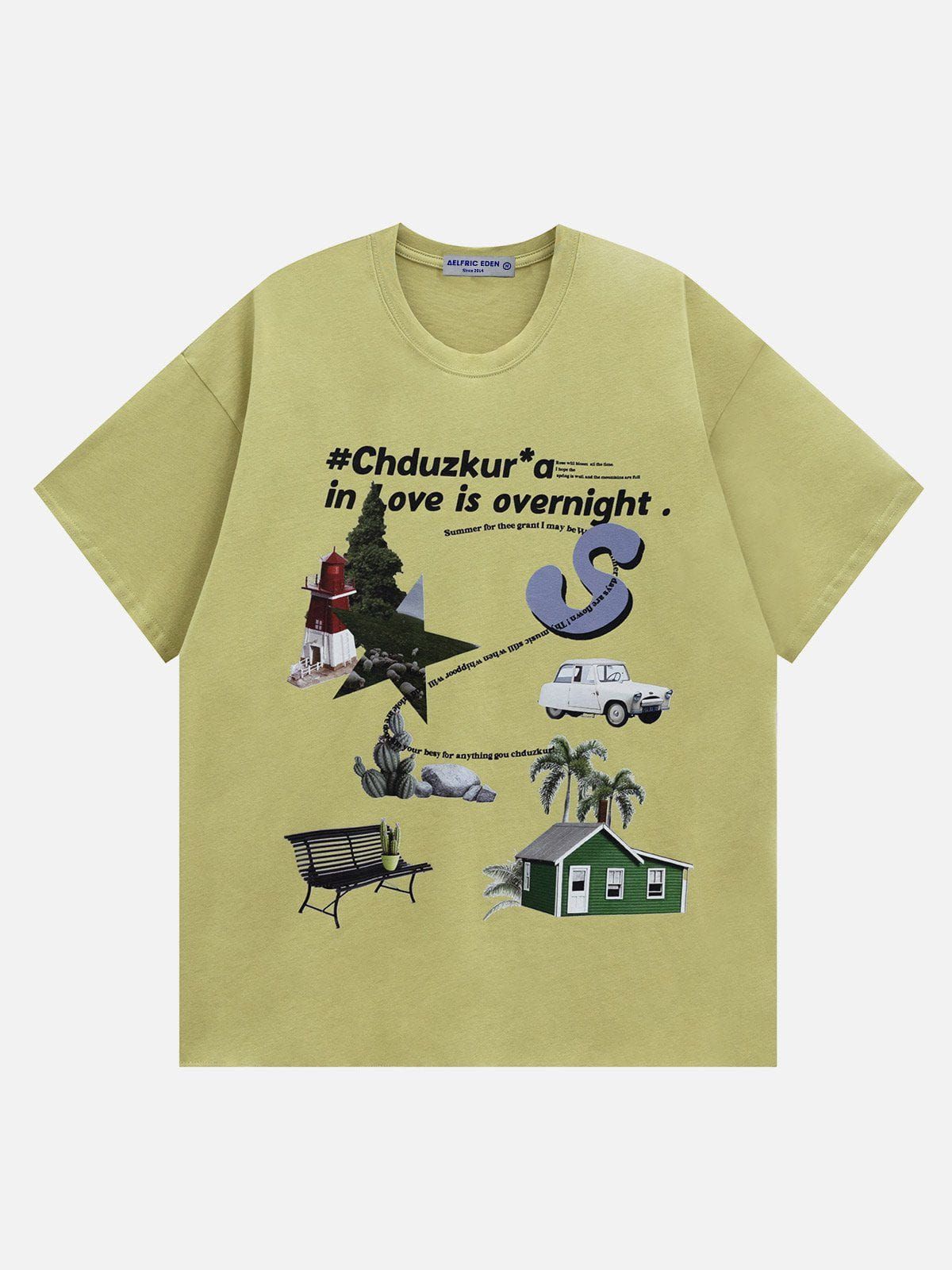 Aelfric Eden Illustrations Print Tee sold by Aelfric Eden